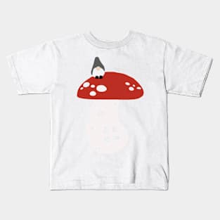 Christmas Mushroom Kids T-Shirt